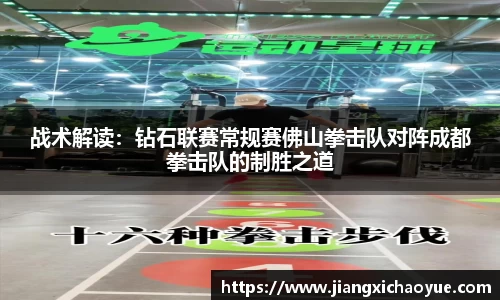 战术解读：钻石联赛常规赛佛山拳击队对阵成都拳击队的制胜之道
